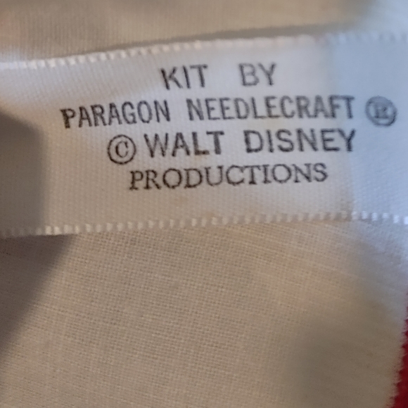 Walt Disney paragon Needlecraft vintage grow chart - Picture 6 of 8